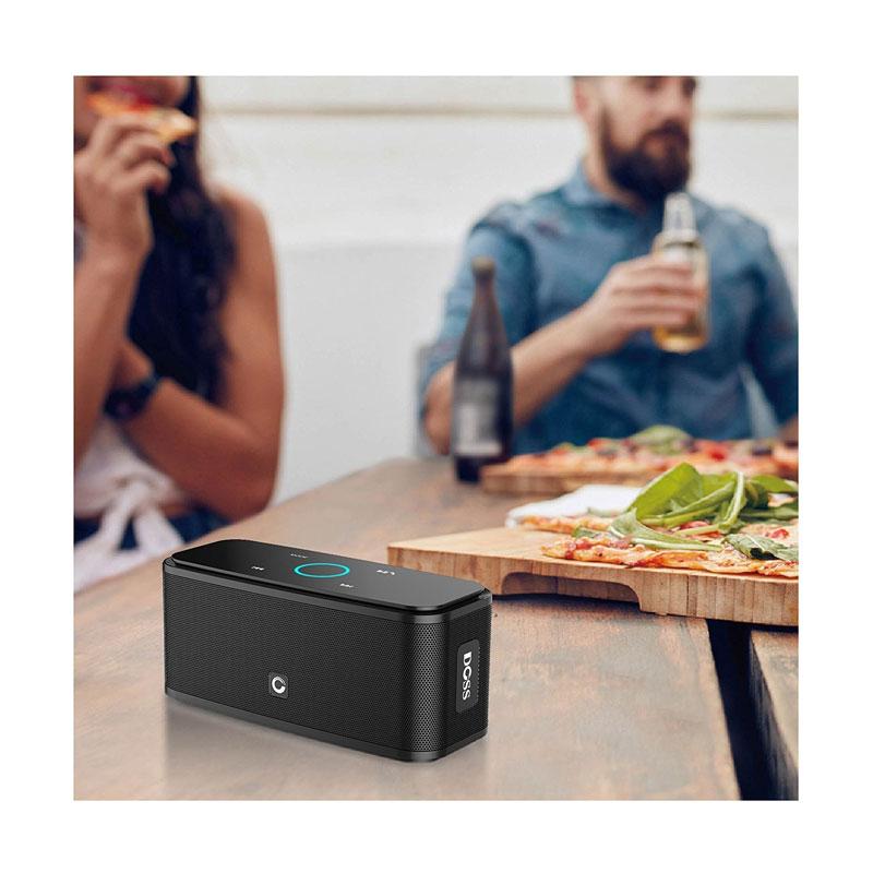 Jual Doss Soundbox Touch Wireless Portable Speaker Black Online Februari 2021 Blibli
