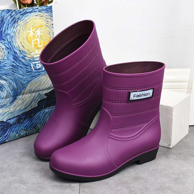 nonslip rain boots
