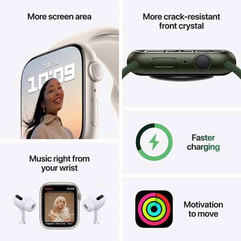 41Mm 45Mm Aluminum Sport Band Gps Only 