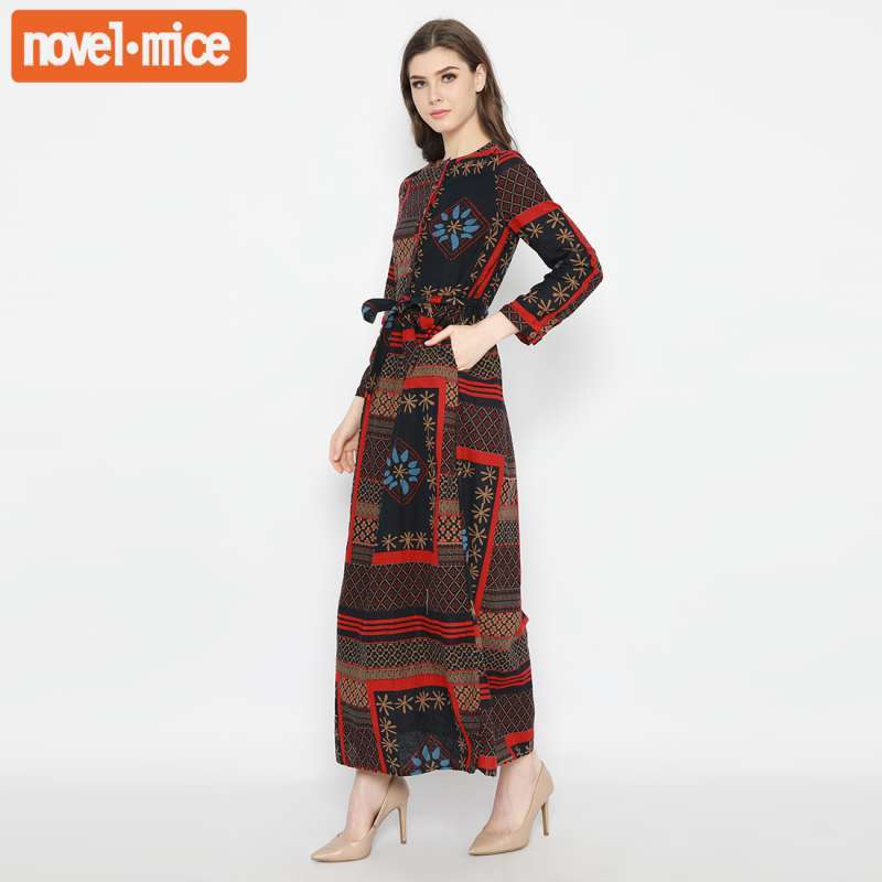 Novel Mice - Gamis | Ethnic Tunic Black 