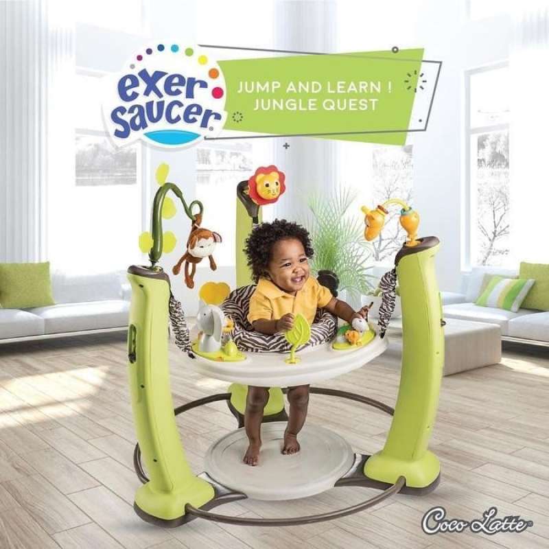 Baby Bouncer Musical Exersaucer Baby Walker With Wheels OLAKIDS