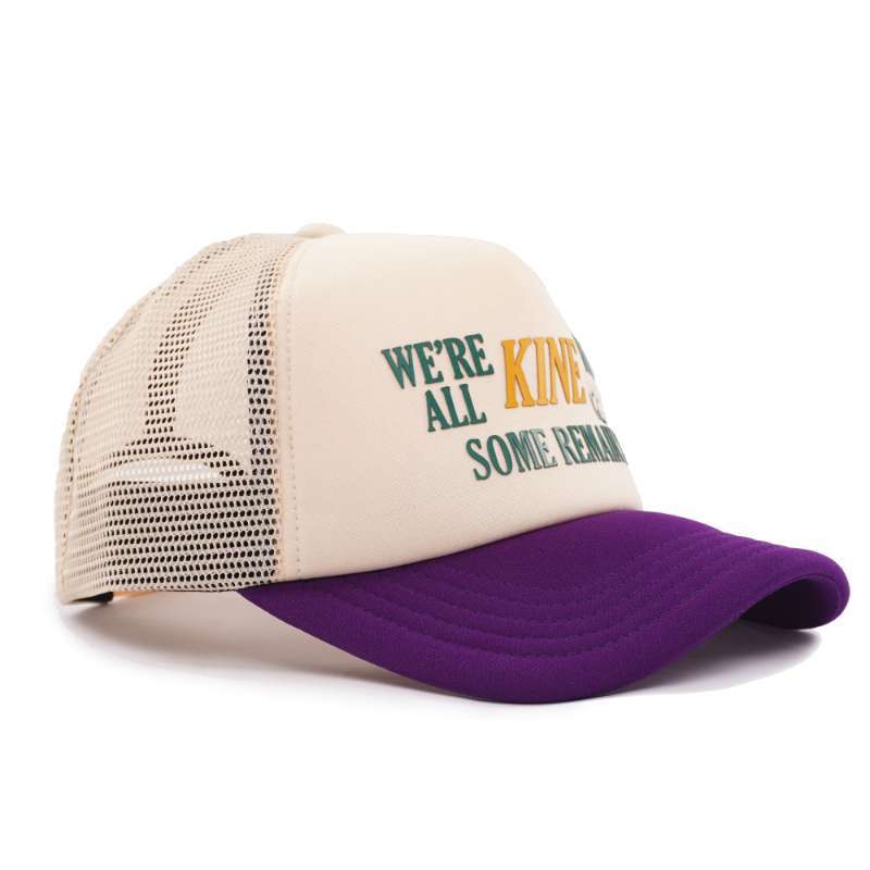 Jual Kine Vague Trucker Hat Beige and 
