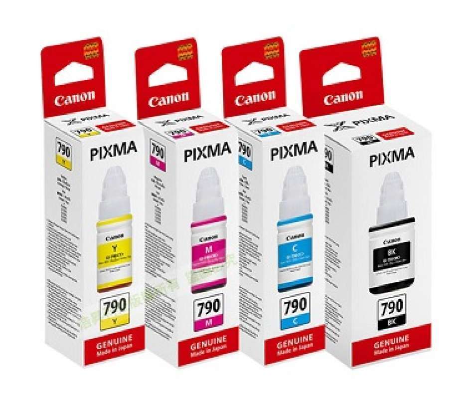 Promo TINTA CANON GI - 790 ORIGINAL 100% G1000, G2000, G3000,G4000 - Biru -  Merah di Seller Lattopia - Kota Jakarta Pusat, DKI Jakarta | Blibli