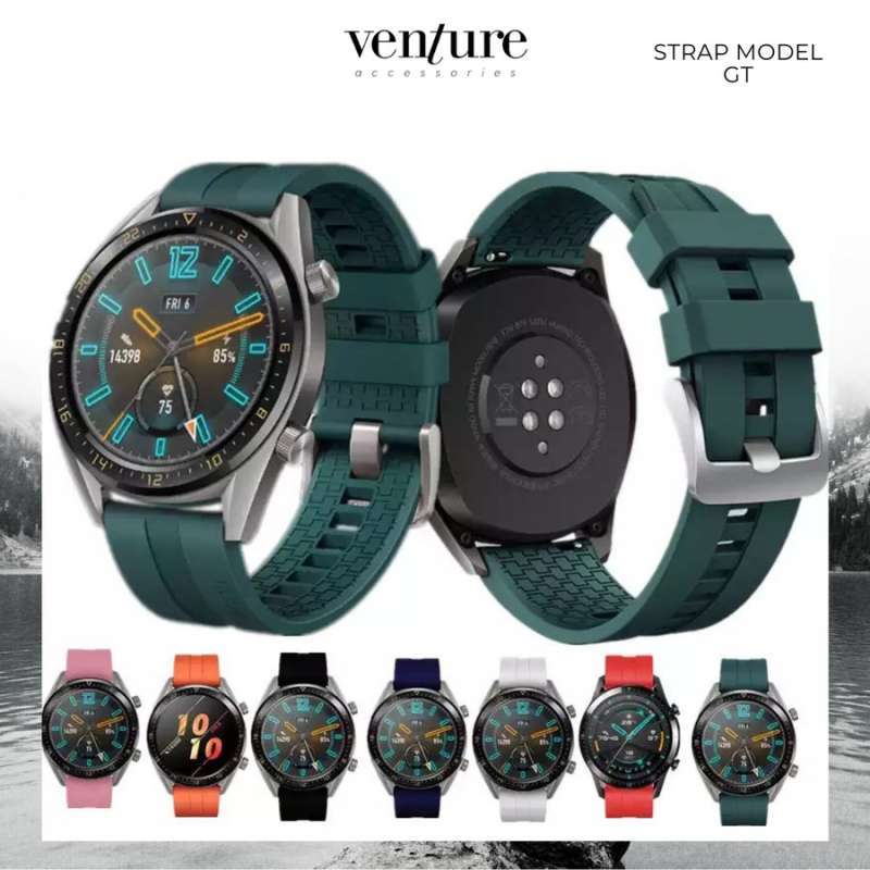 Jual TALI JAM STRAP SMARTWATCH SILIKON BAND HUAWEI GT GT2 46MM