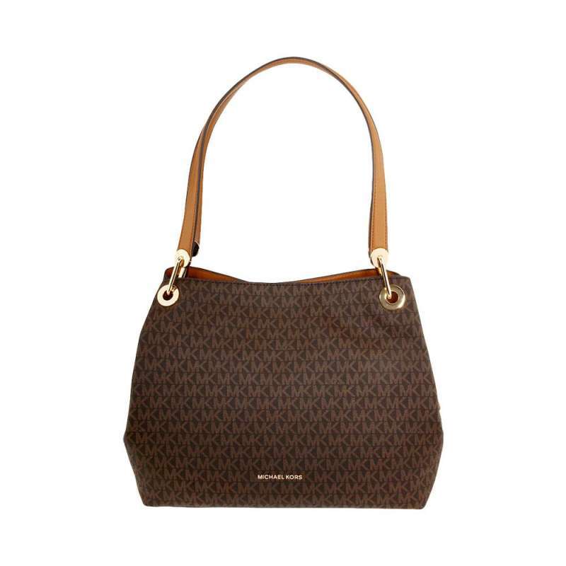 Raven logo outlet shoulder bag