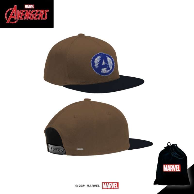 MARVEL Snapback Hat Avengers MAV559 
