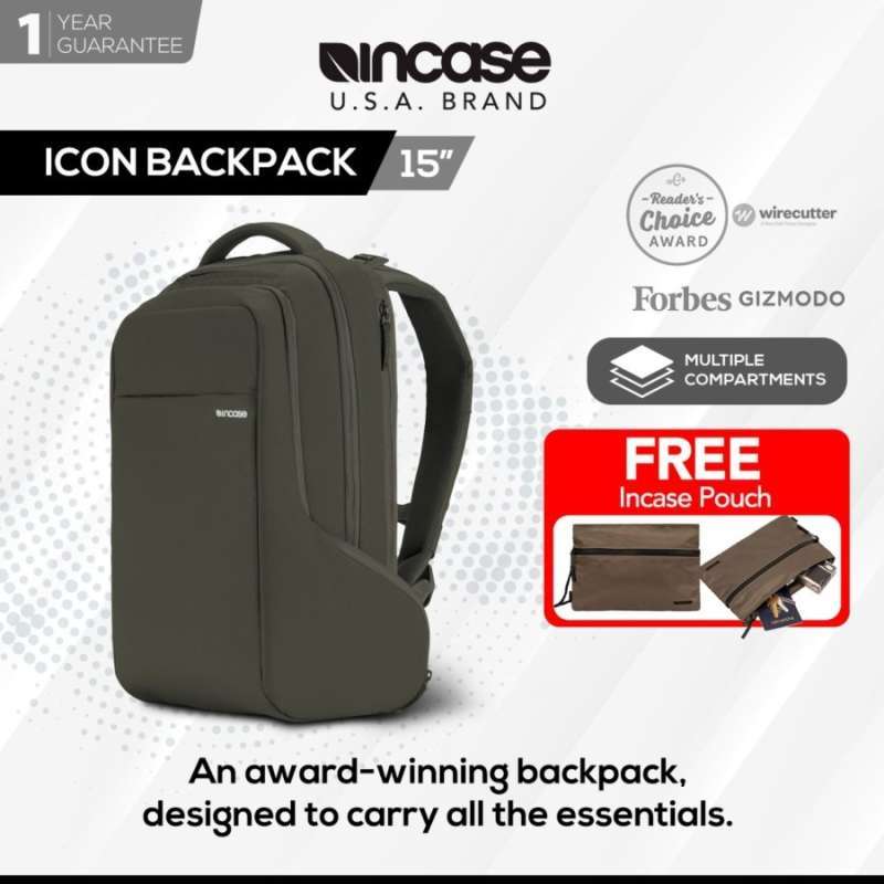 incase icon backpack