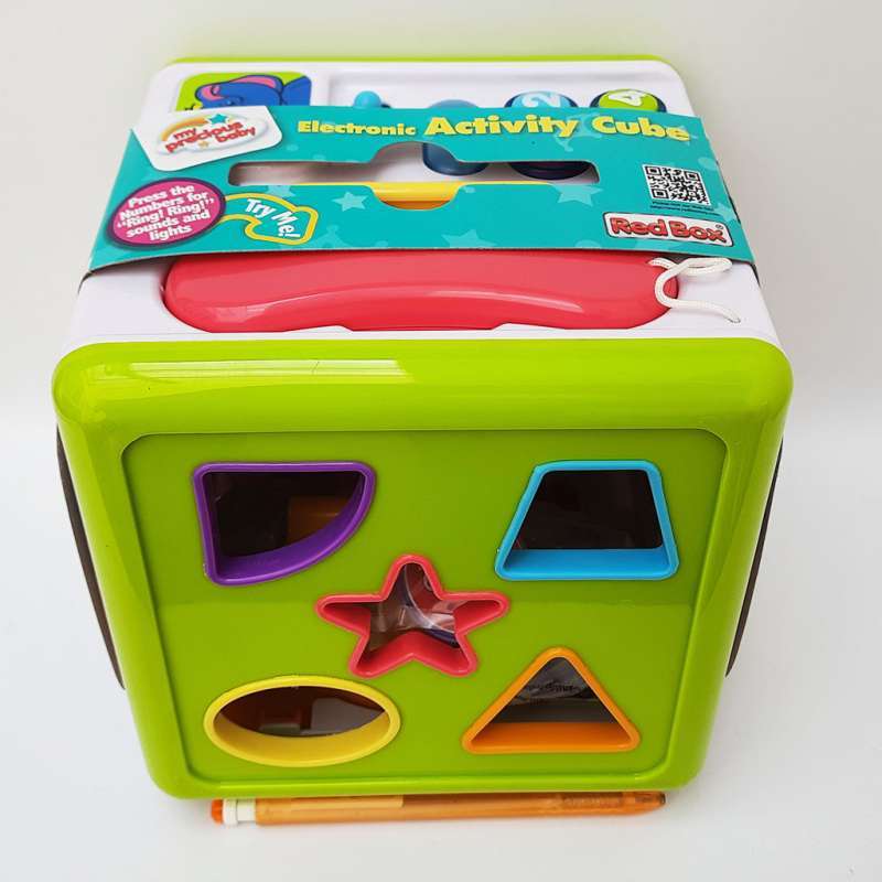 Red Box Toys My Precious Baby Electronic Activity Cube 23880 1 Baby Toys Redbox Mainan Bayi Edukasi