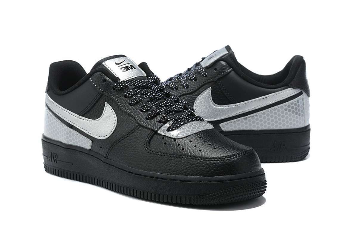 black af1 white check