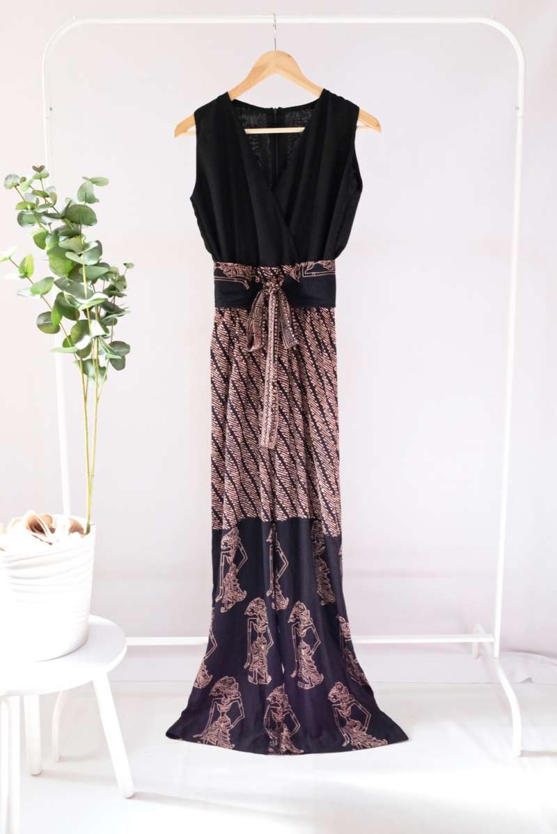 Jual Caviar Wear Stripy Playsuit Overall Jumpsuit Jumpsuits Wanita