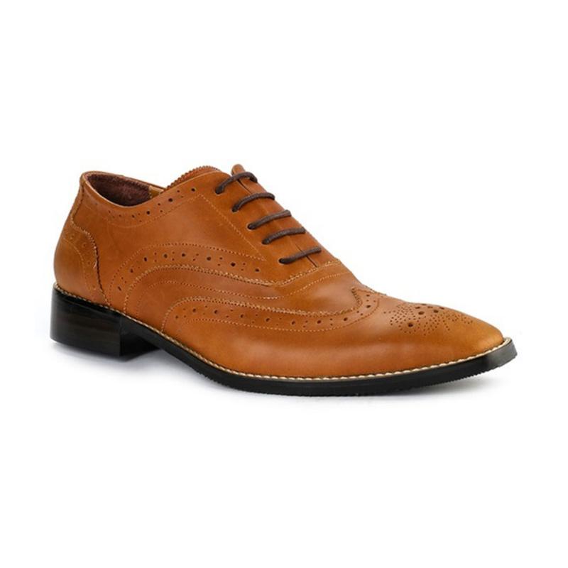 Jual Marelli Classic Brogue Oxford Sepatu Formal Pria Pointed Toe
