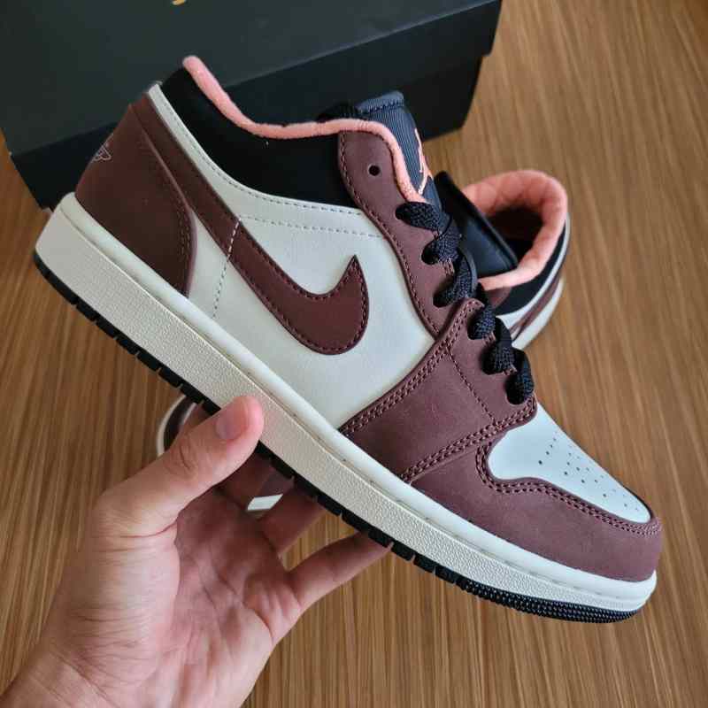 Air Jordan Low Mocha || brown chocolate black toe dark