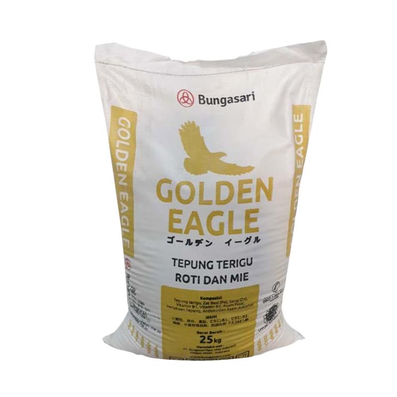 Bungasari Golden Eagle Tepung Terigu For Roti Mie 25 Kg