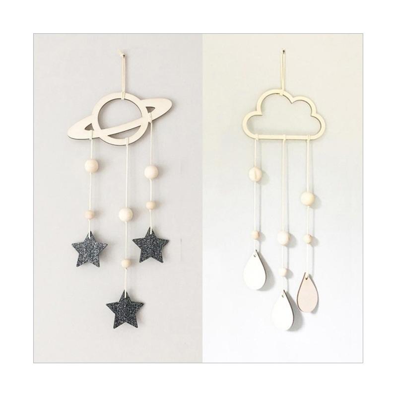 Jual Bluelans Nordic Saturn Stars Wooden Wall Hanging Kids Room Decor Ornaments Gold Online Agustus 2020 Blibli Com