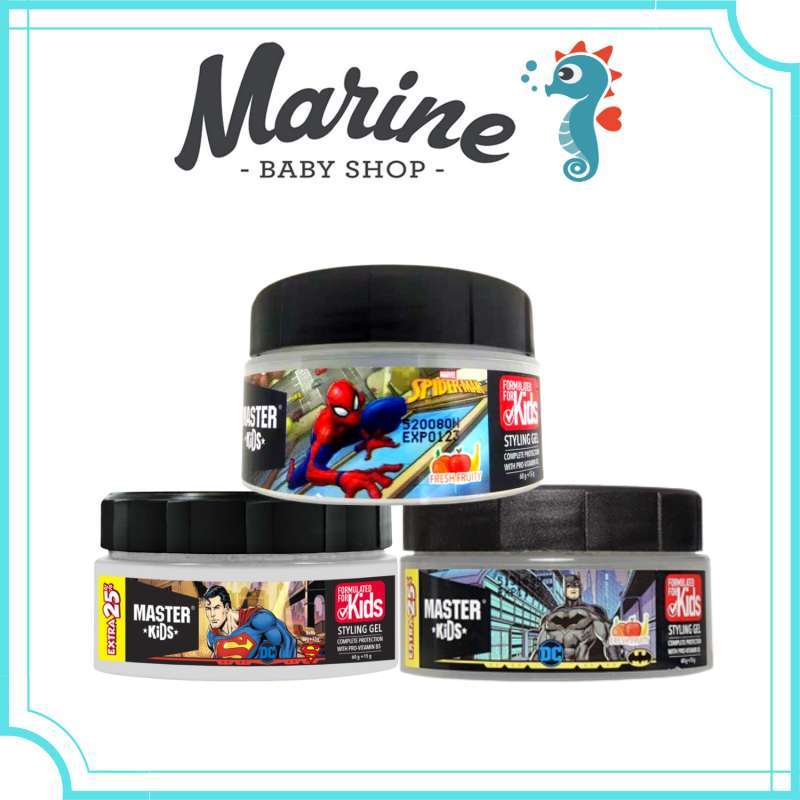 Jual Master Kids Super Hero Hair Styling Gel [75 g] di Seller Marine Baby  Shop - Sungai Bambu-2, Kota Jakarta Utara | Blibli