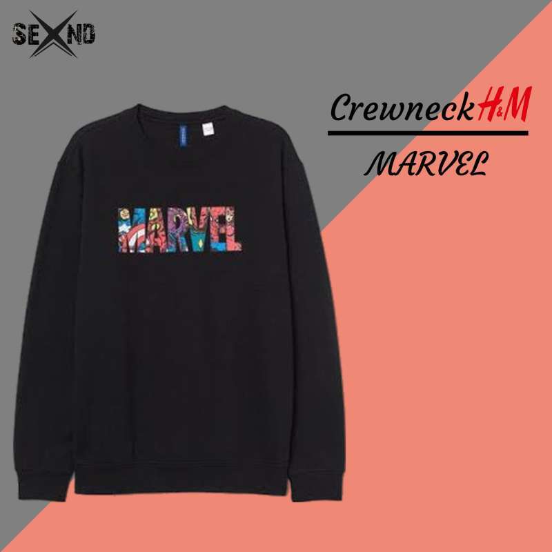 Jual Crewneck H M Marvel Model Premium Terbaru Harga Murah November 2024