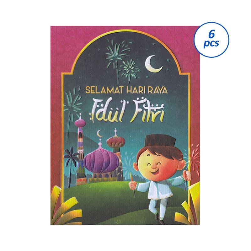 Jual Capricorn Design Ce 374 Kartu Ucapan Lebaran Isi 6 Online Januari 2021 Blibli
