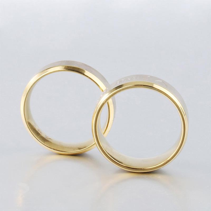 Jual Bluelans Men Forever Love Band Ring Engagement Engraving Couple Promise Gold Plated Us 10 Online Januari 2021 Blibli