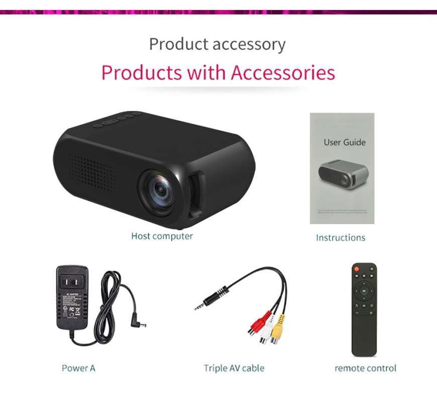 Promo YG320 Rechargeable Portable Mini 