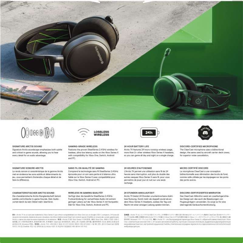 Promo Steelseries Xbox Arctis 7X 