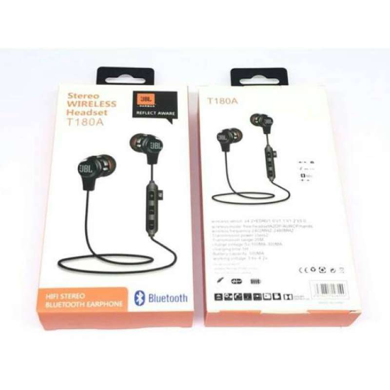 Stereo wireless discount headset t180a