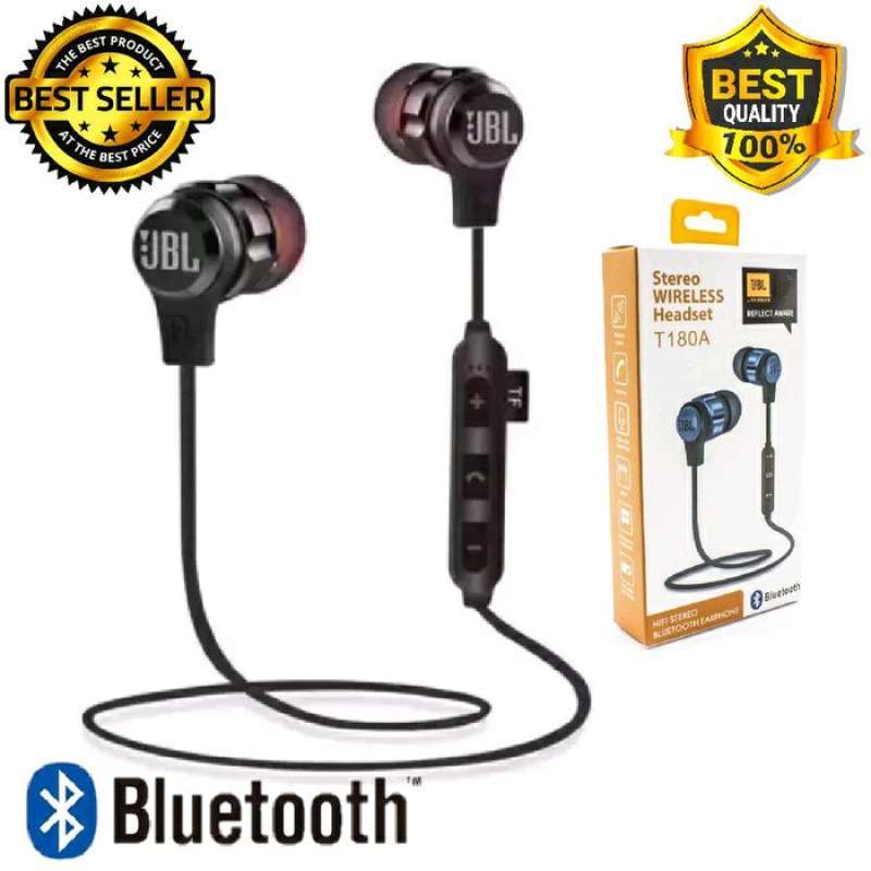 Jbl stereo wireless headset t180a 2025