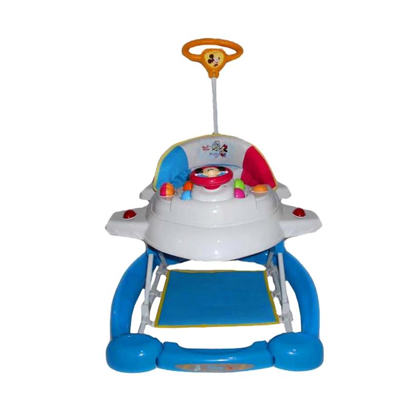 Jual Disney Baby Mickey Mouse Baby Walker Biru di Seller Baby
