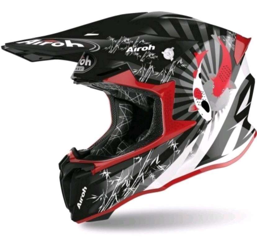 Jual Airoh Twist 2.0 Katana Red Gloss di Seller ST Motoworks - Kab.  Tangerang, Banten | Blibli