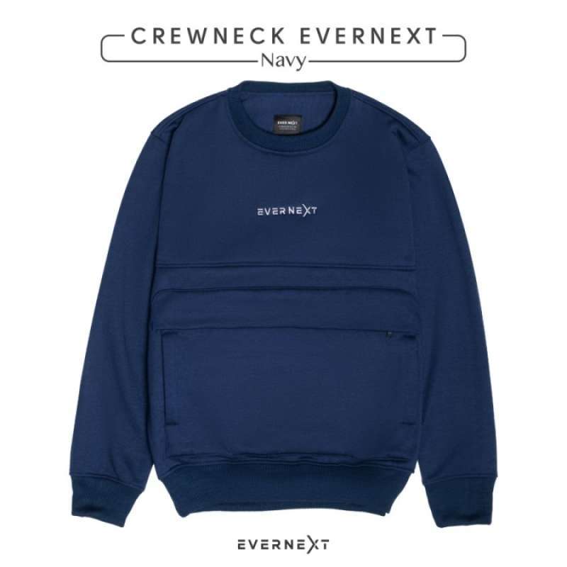 Jual Crewneck Pria Distro Sweater Cowok Keren Kekinian Casual Premium Branded Original Navy L Di Seller Next Inspiration Batu Ceper Kota Tangerang Blibli