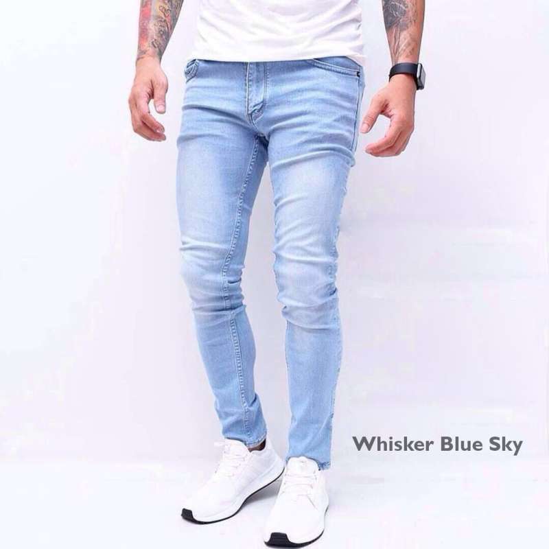 Jeans sales blue sky