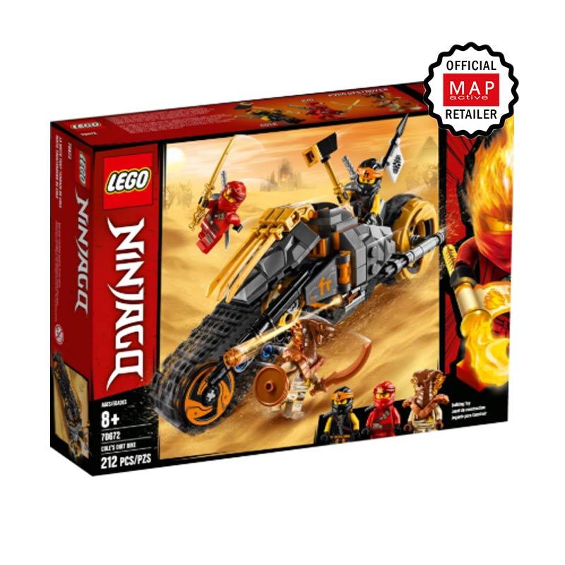Jual Lego Ninjago 70672 Cole S Dirt Bike Blocks Stacking Toys Online Oktober 2020 Blibli Com