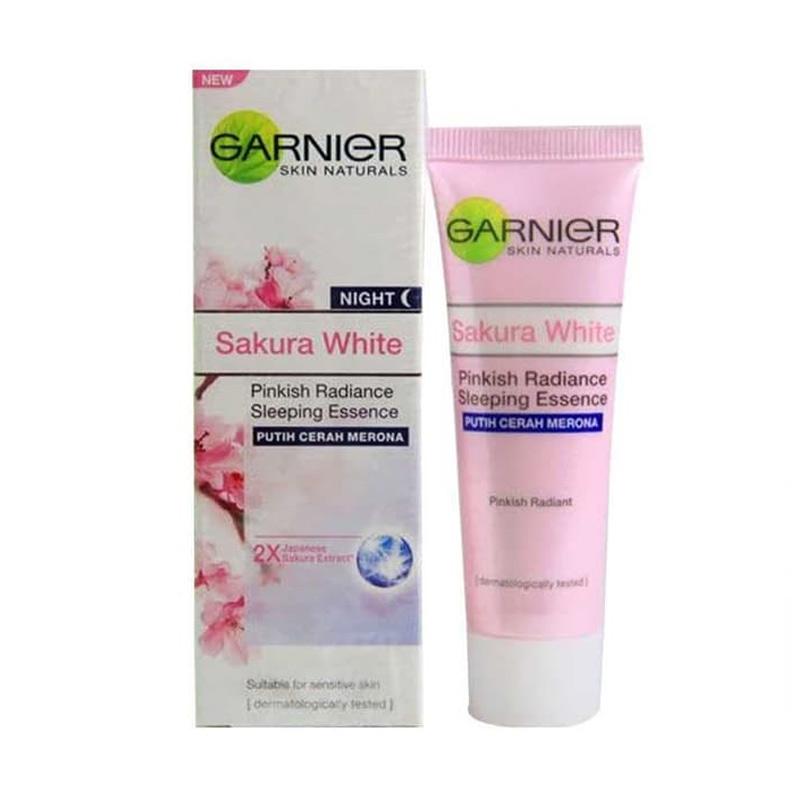 Garnier sakura white pinkish shop radiance whitening cream