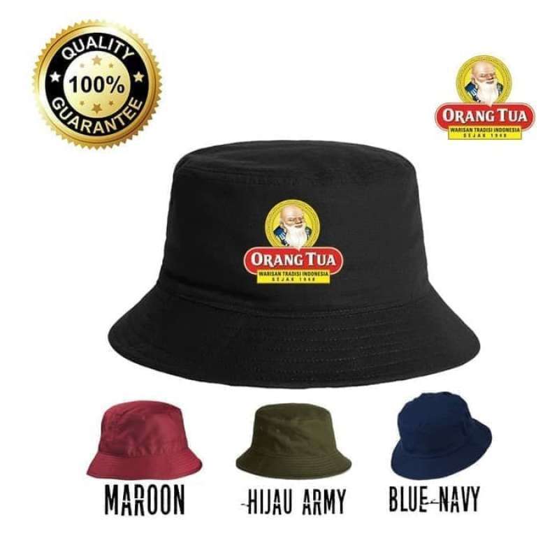 Promo TOPi BUCKET HAT CAP Distro EMAS 