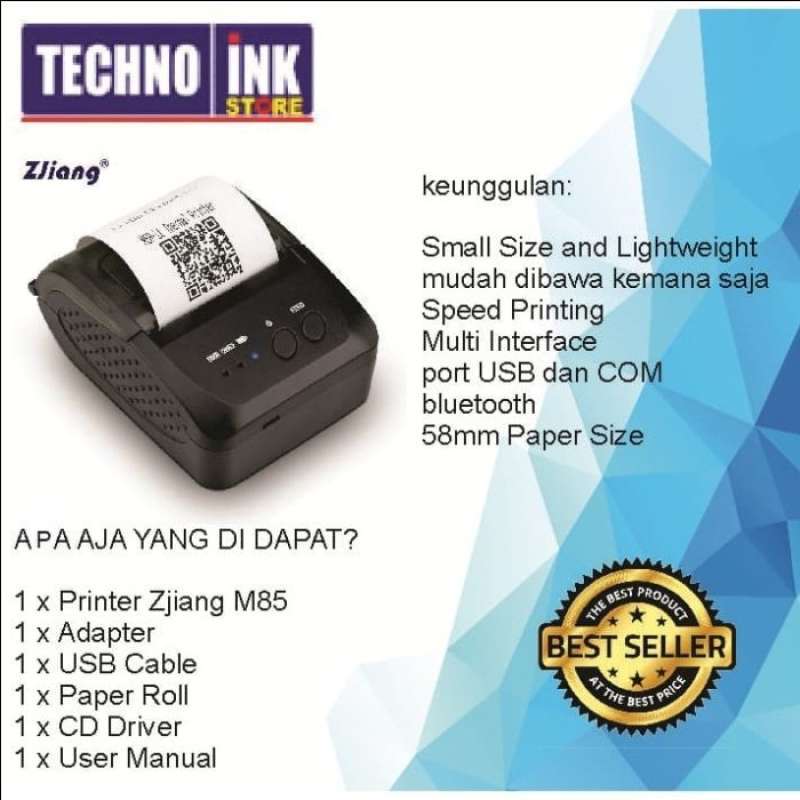 Jual BEST PROMO PRINTER KASIR BLUETOOTH 5809LN / BRI LINK ...