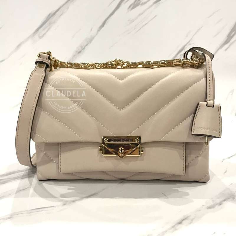Jual MICHAEL KORS Cece Medium Quilted Leather Convertible Shoulder