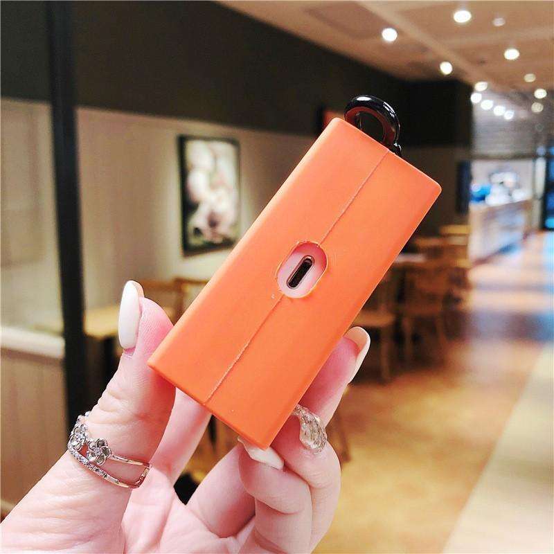 ICARER Merek untuk Udara Pods Case Hermes Kulit Asli Earphone Kasus untuk  Airpods Bluetooth Earphone Case Pelindung|Earphone Aksesoris| - AliExpress
