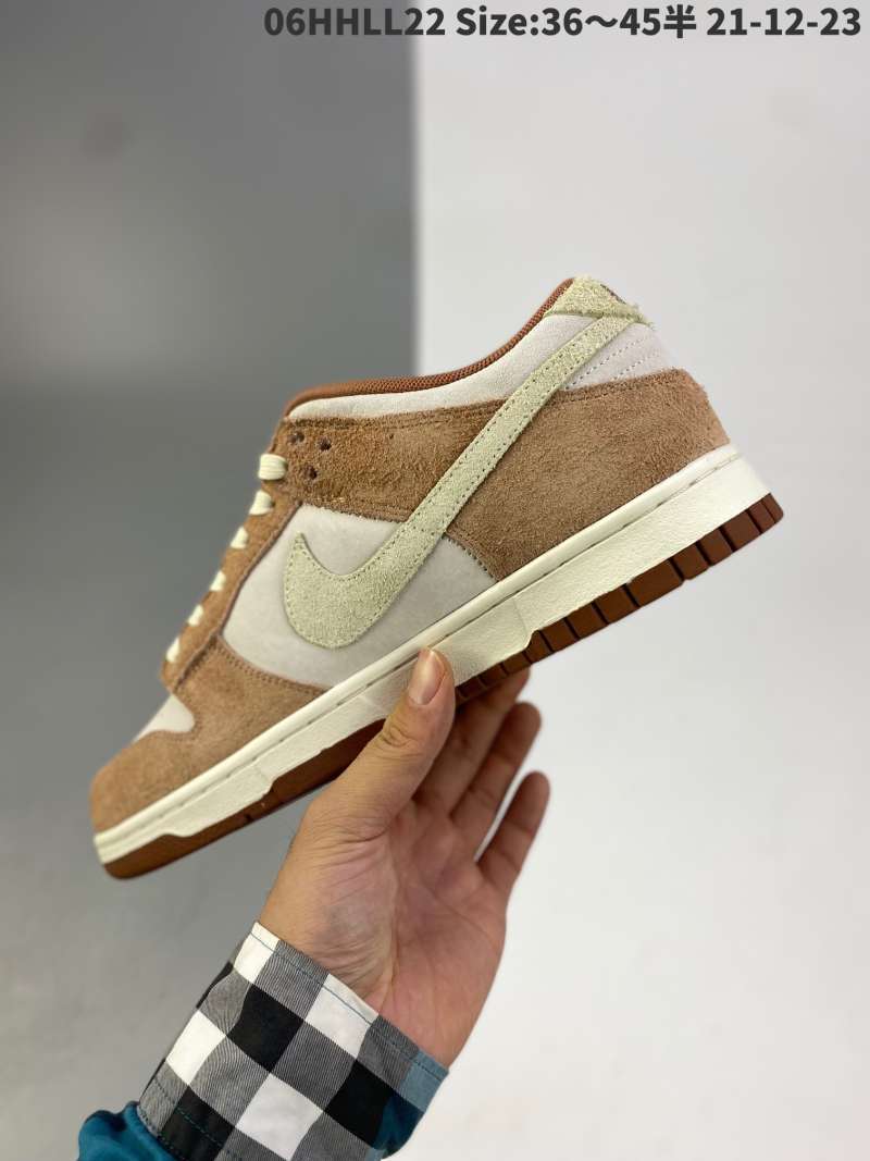 nike sb brown and white