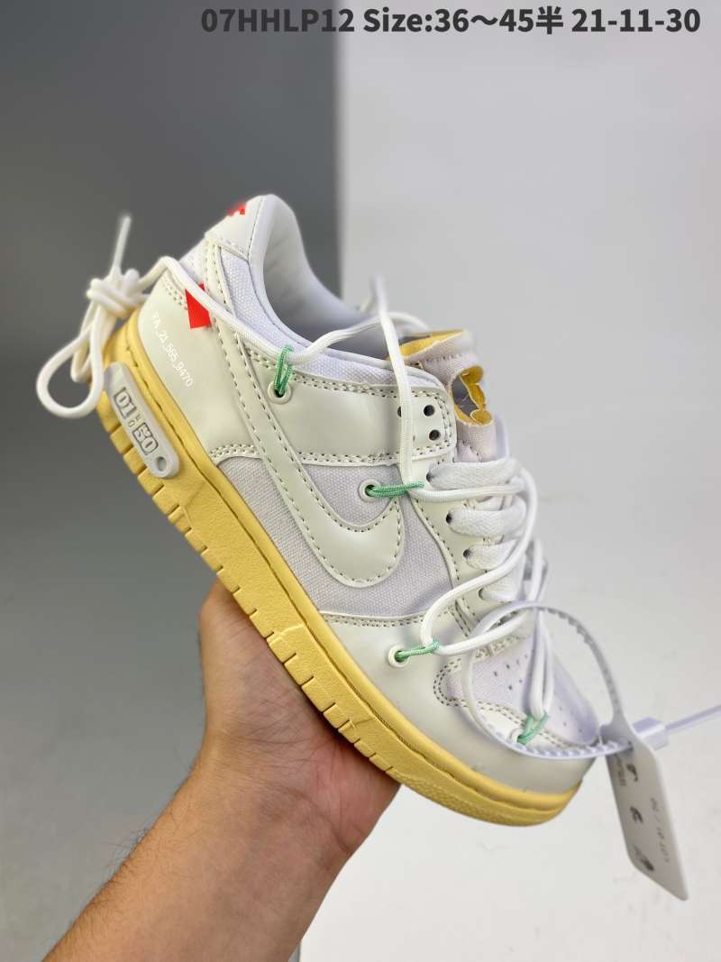 OFF-WHITE × NIKE DUNK LOW "The 50"
