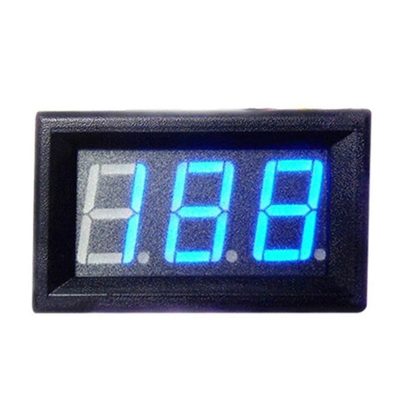 Jual Bluelans Portable Dc 0 30v Voltmeter Led Display Panel Car Motor Digital Voltage Meter Online Januari 2021 Blibli
