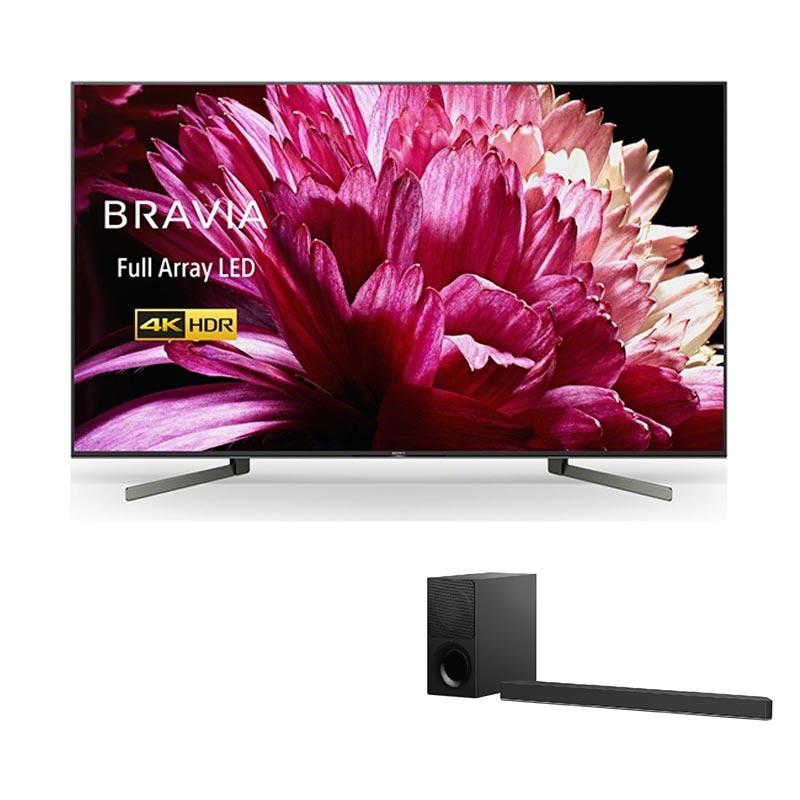 sony original kd 65x9500g 65 inch black led 4k ultra hd hdr smart tv android tv free ht x9000f garansi resmi 1 tahun sony indonesia