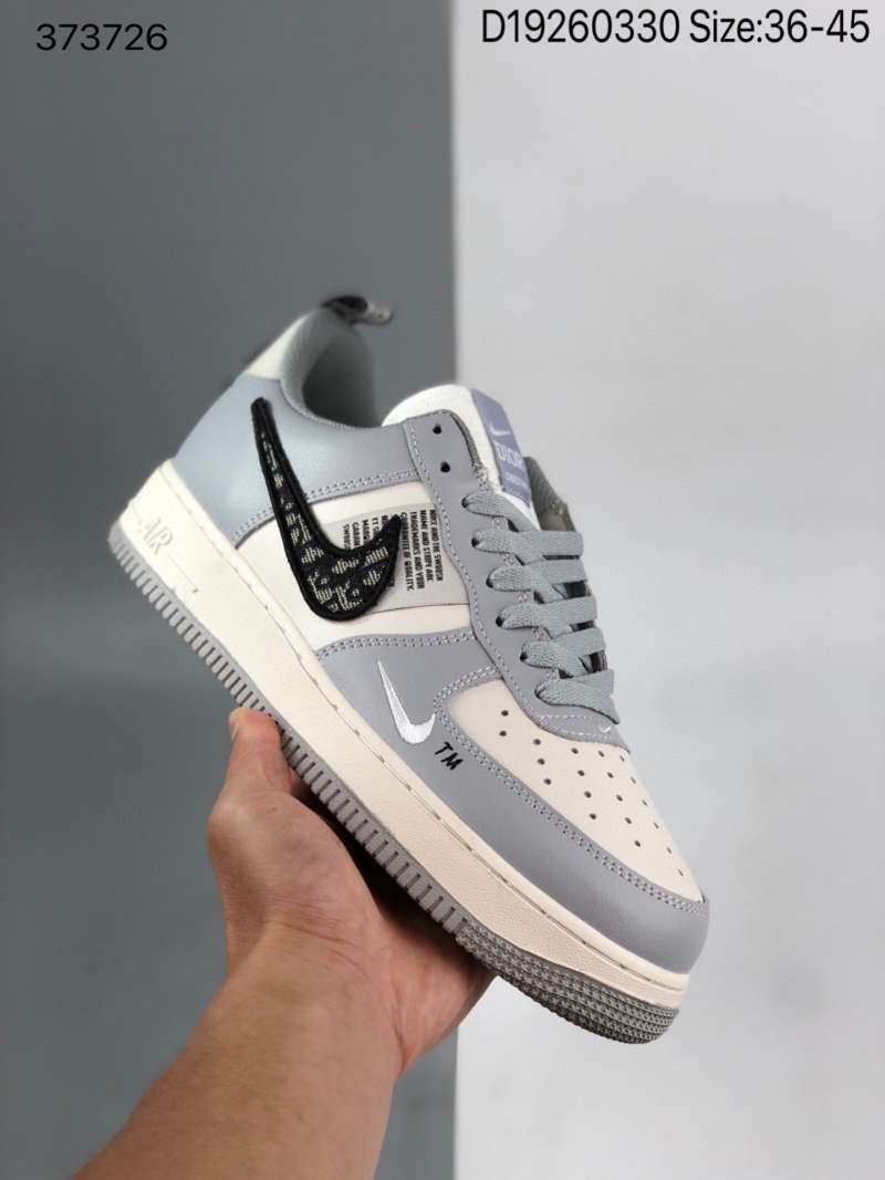 Jual Dior x Nike Air Force 1 low Dior joint air force Dior low top  versatile casual sneakers 36-45 3726 - 36 di Seller Cai Wu Official Store -  Indonesia | Blibli