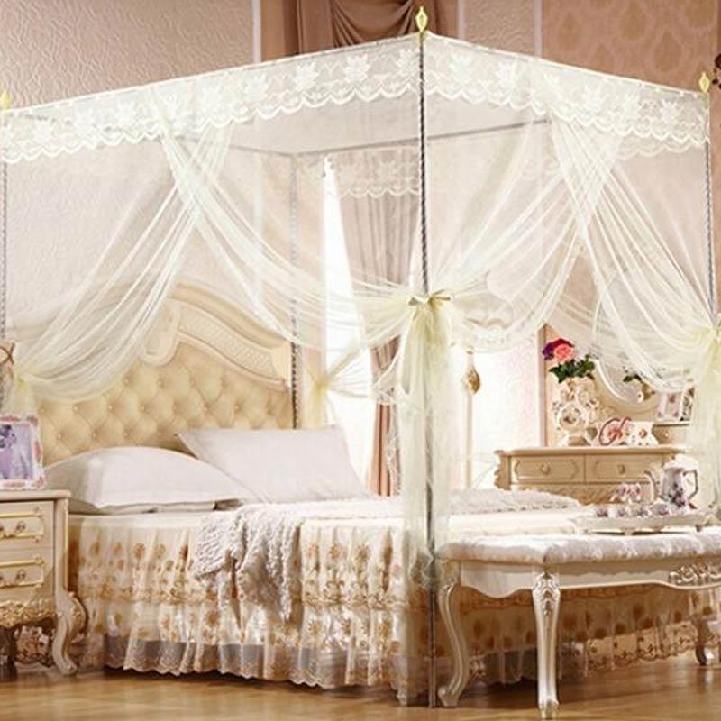 Pink Mosquito Net Cot Mosquito Net Bed Canopy for Baby 2 Layer High-Density Mesh Polyester Extra Large Princess Dreamy Canopy for Boys and Girls Portable for Traveling