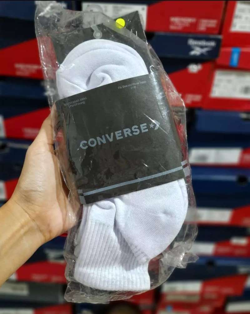 Kaos kaki top converse ori