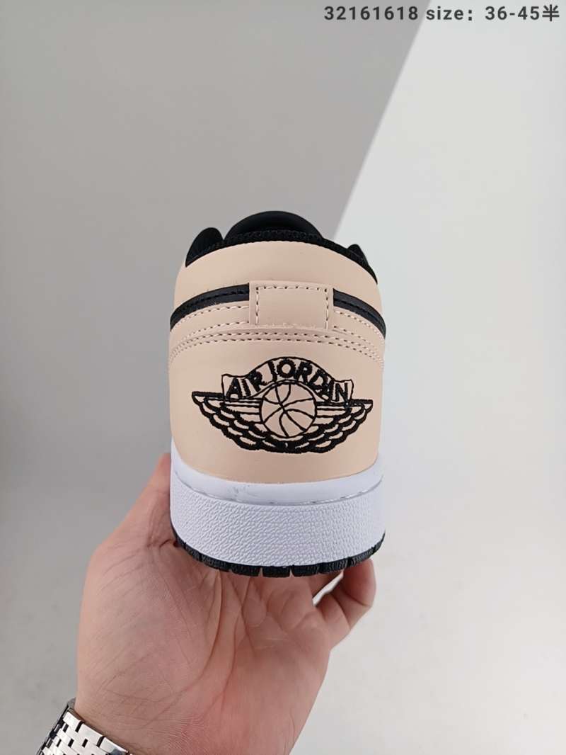 black pink jordan 1 low