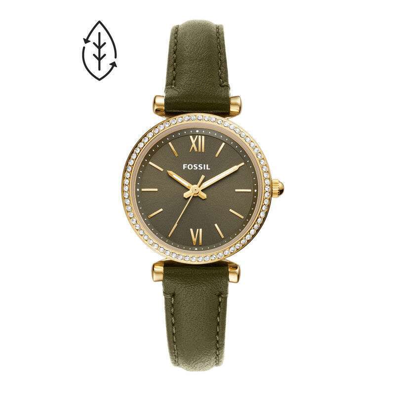 Promo Fossil Watch Female2021New Green 