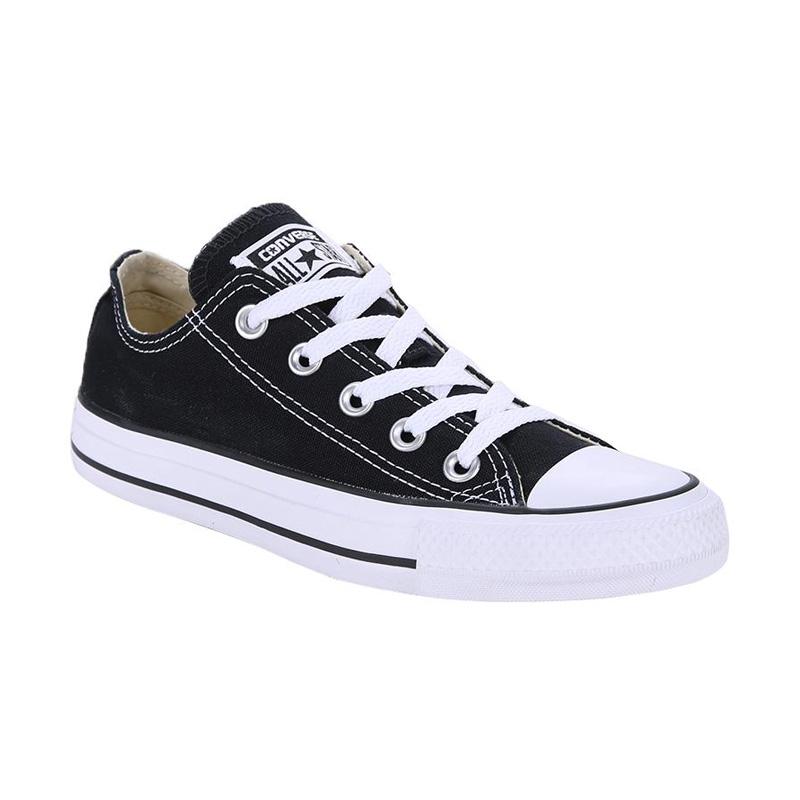 all star low black canvas