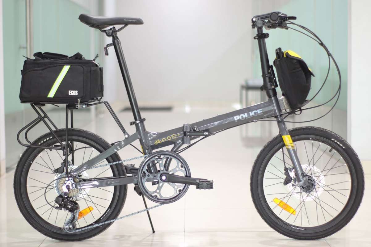 20 Inch Element 69 Folding Bike Element Police Texas Folding Bike