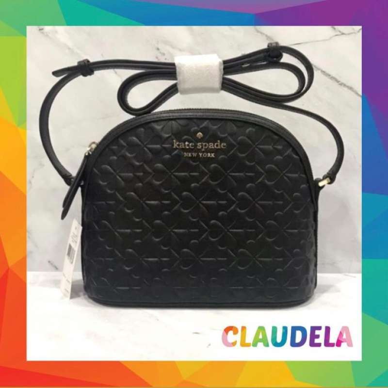 Jual Kate Spade Hollie Xl Dome Crossbody In Black Spade Clover Geo Embossed Di Seller Claudela Pluit Kota Jakarta Utara Blibli