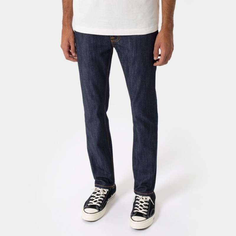 Jual Nudie Jeans - Thin Finn Dry Ecru 