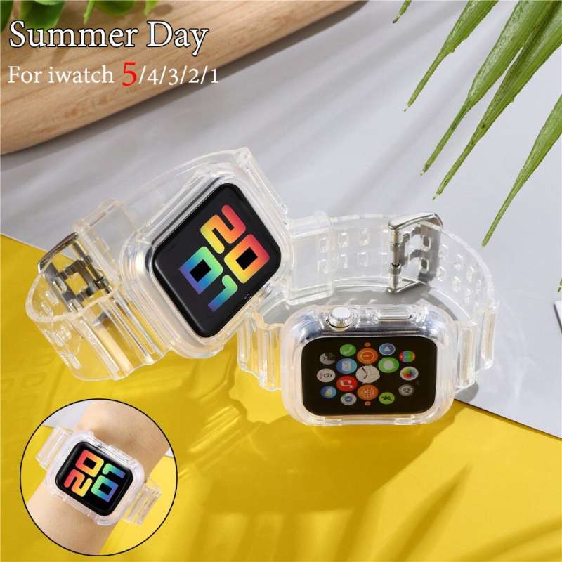 Promo TRIPLEDI Strap Case Silicone Apple Watch 38mm 40mm 41mm Tali  Pengganti Silikon Cover iWatch Series 1 2 3 4 5 6 7 SE Smartwatch IOS Band  Jam Tangan di Seller TRIPLEDI OFFICIAL STORE - Kab. Tangerang, Banten |  Blibli